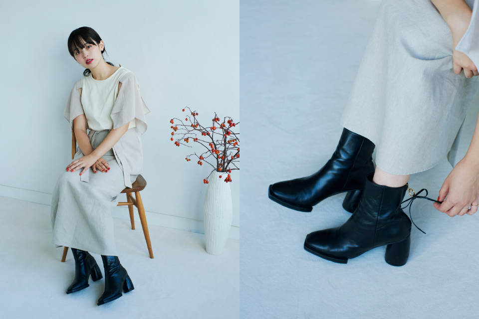 THEATRE PRODUCTS ロービングカーディガン　レア青柳文子さん着用 VANS『CHUNKY SOLE COLLECTION』フェアのモデルに青柳文子、葵うたの